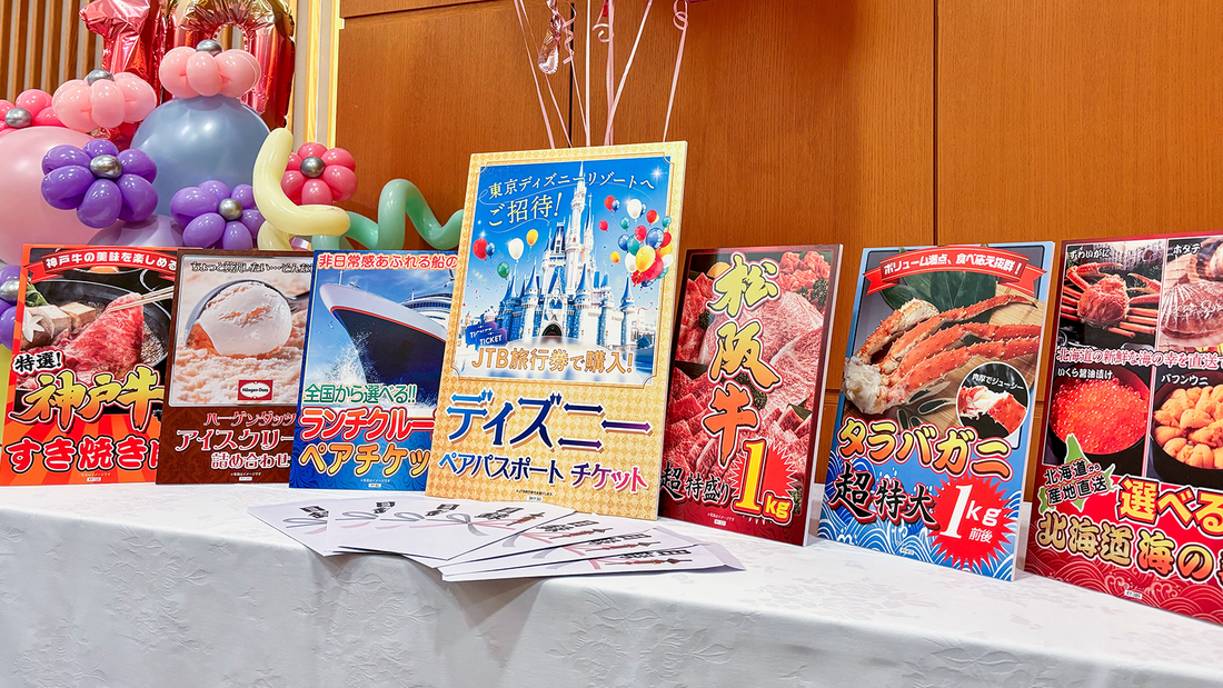 景品パネルの飾り方・会場装飾のコツ