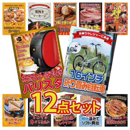 折り畳み自転車(MG-CM16L) 12点セット