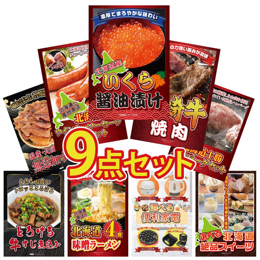 北海道 いくら醤油漬け（200ｇ）9点セット