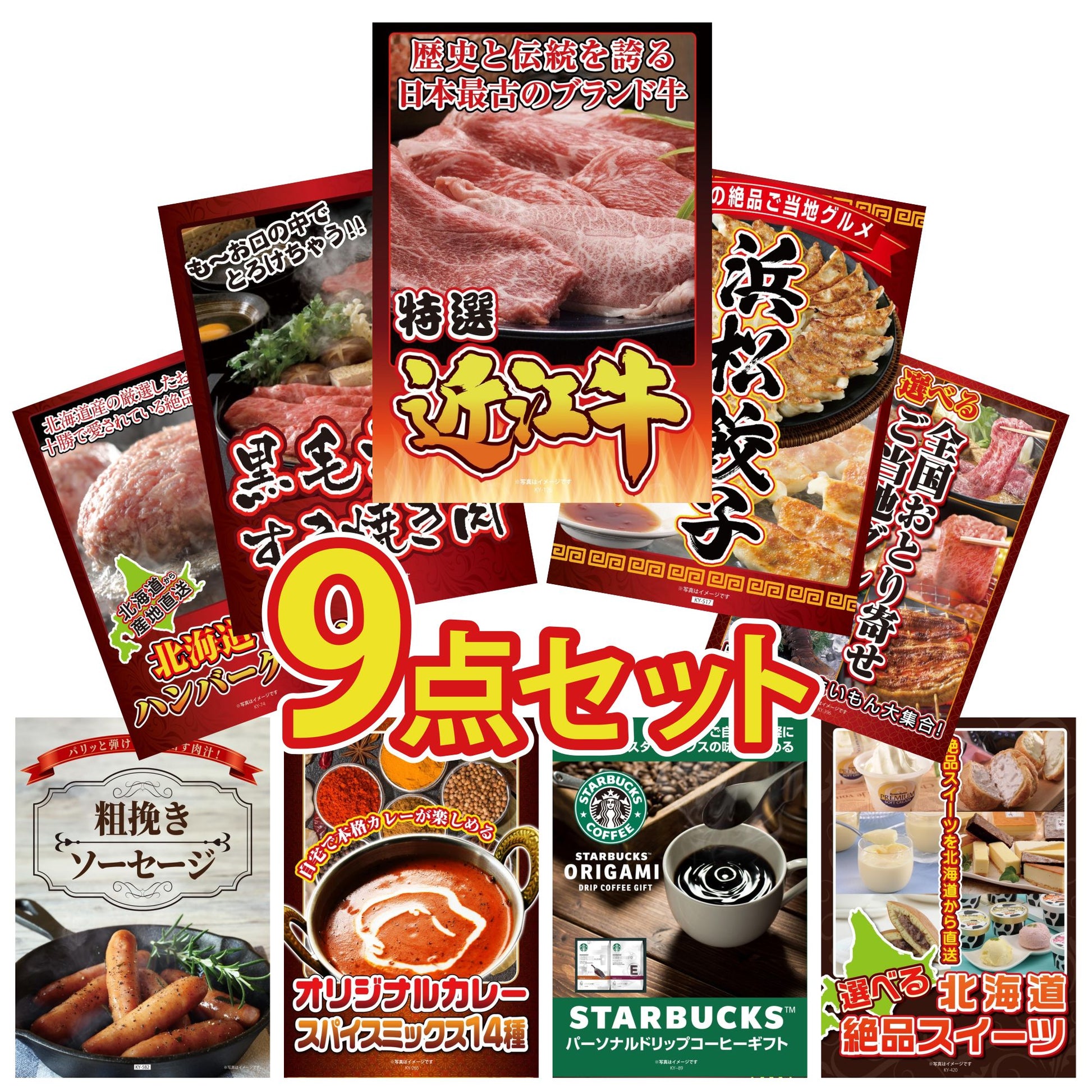 近江牛 切落しバラ400ｇ 9点セット(KY-126q8)