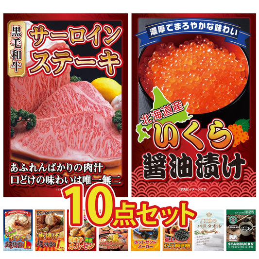 国産牛 サーロインステーキ(500g)10点セット