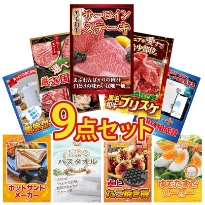 国産牛 サーロインステーキ(500g) 9点セット