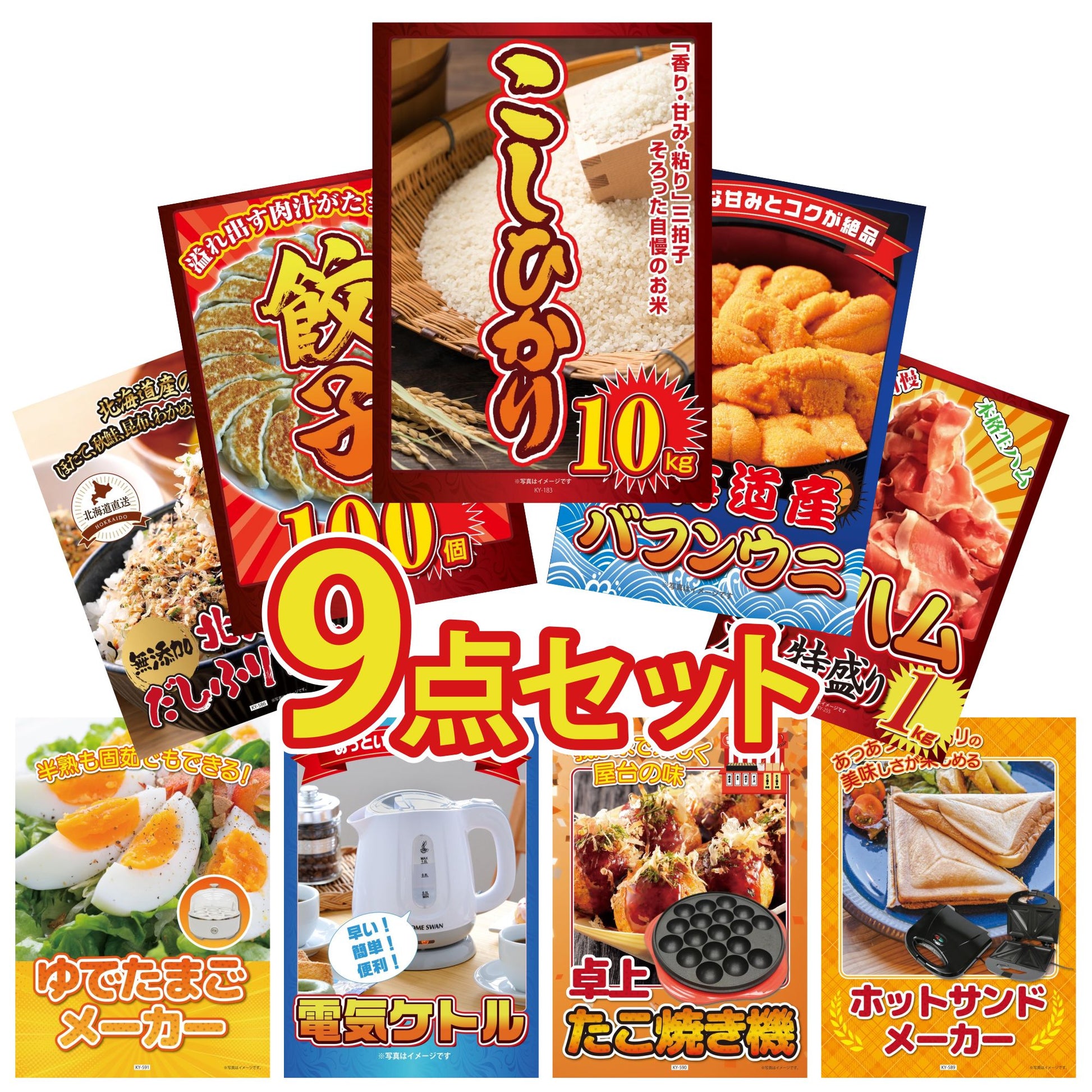 コシヒカリ10kg 9点セット