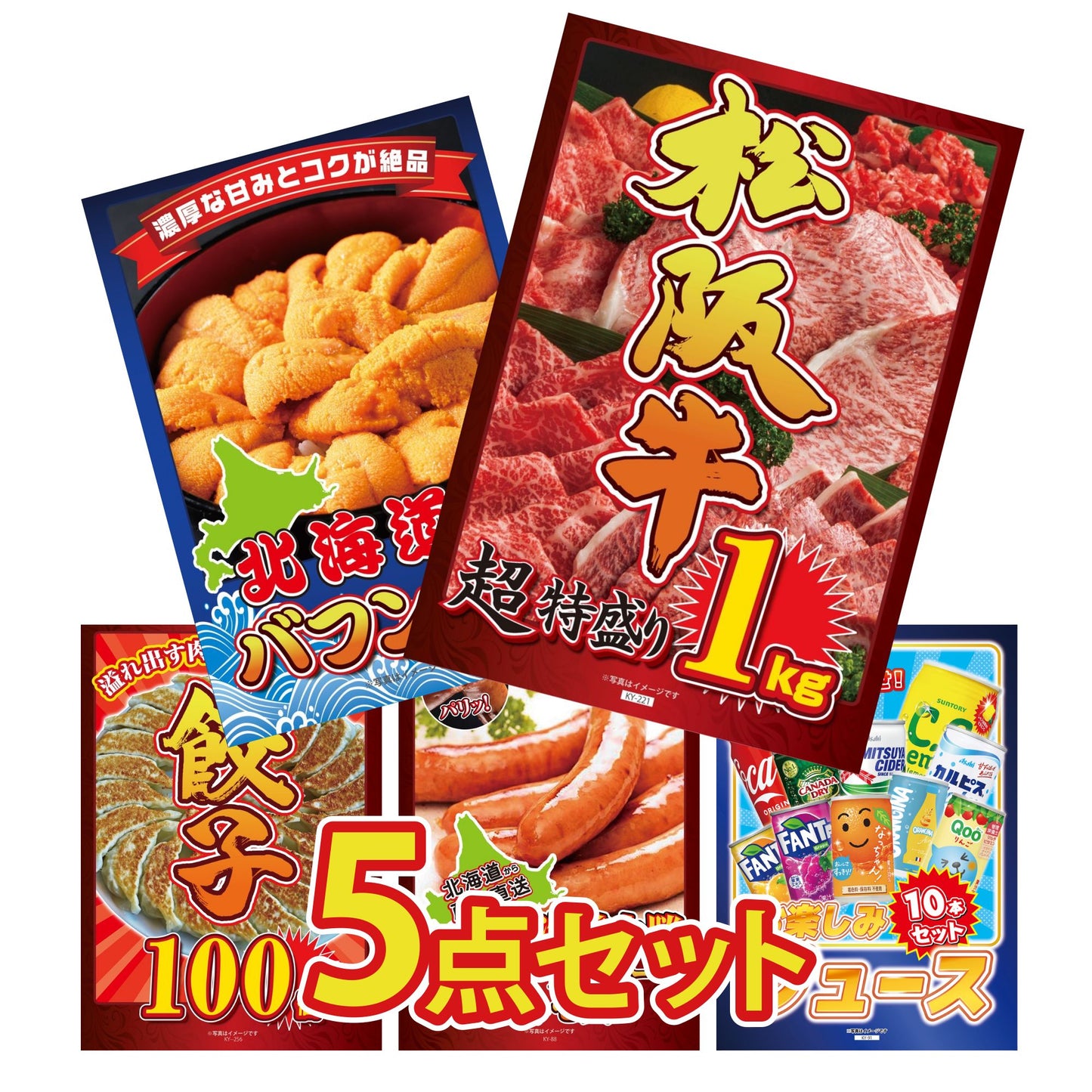 松阪牛 1kg 5点セット(KY-221)