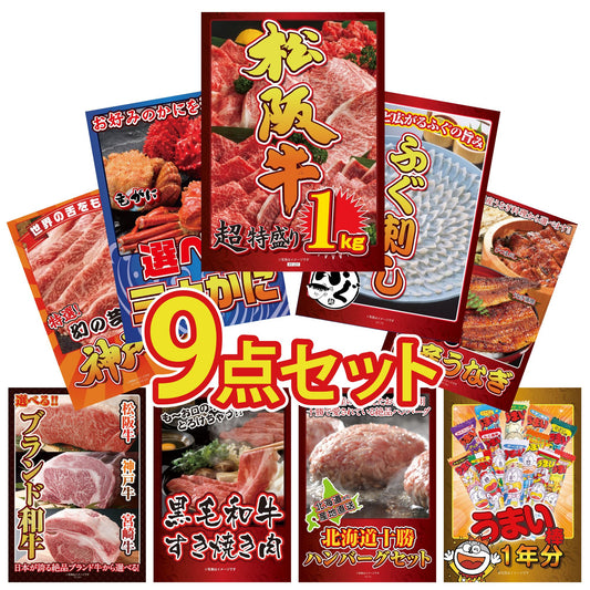 松阪牛 1kg 9点セット(KY-221)