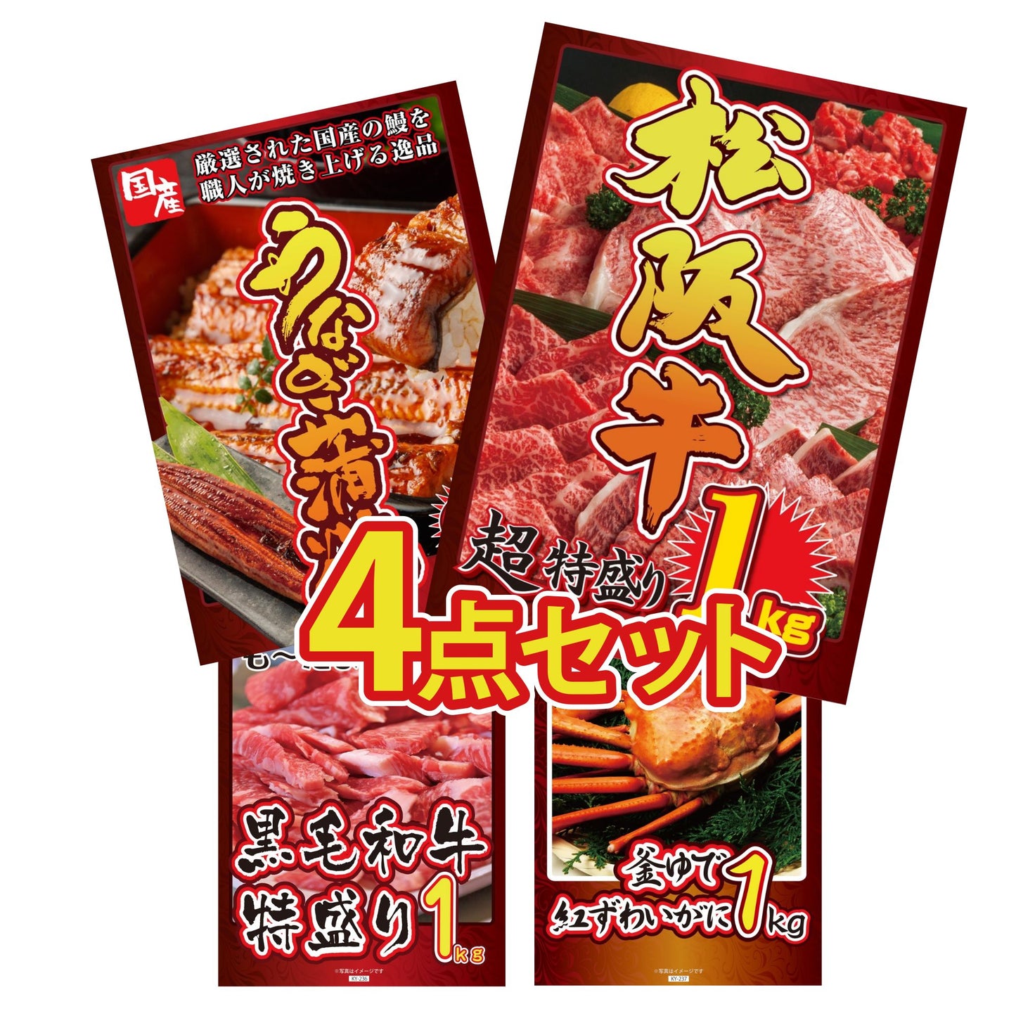 松阪牛 1kg 4点セット(KY-221y3)