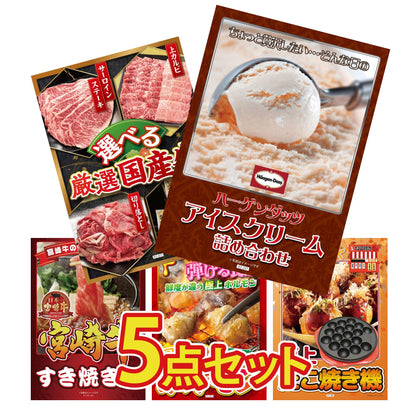 ハーゲンダッツ詰め合わせ（ジェラートセット）5点セット