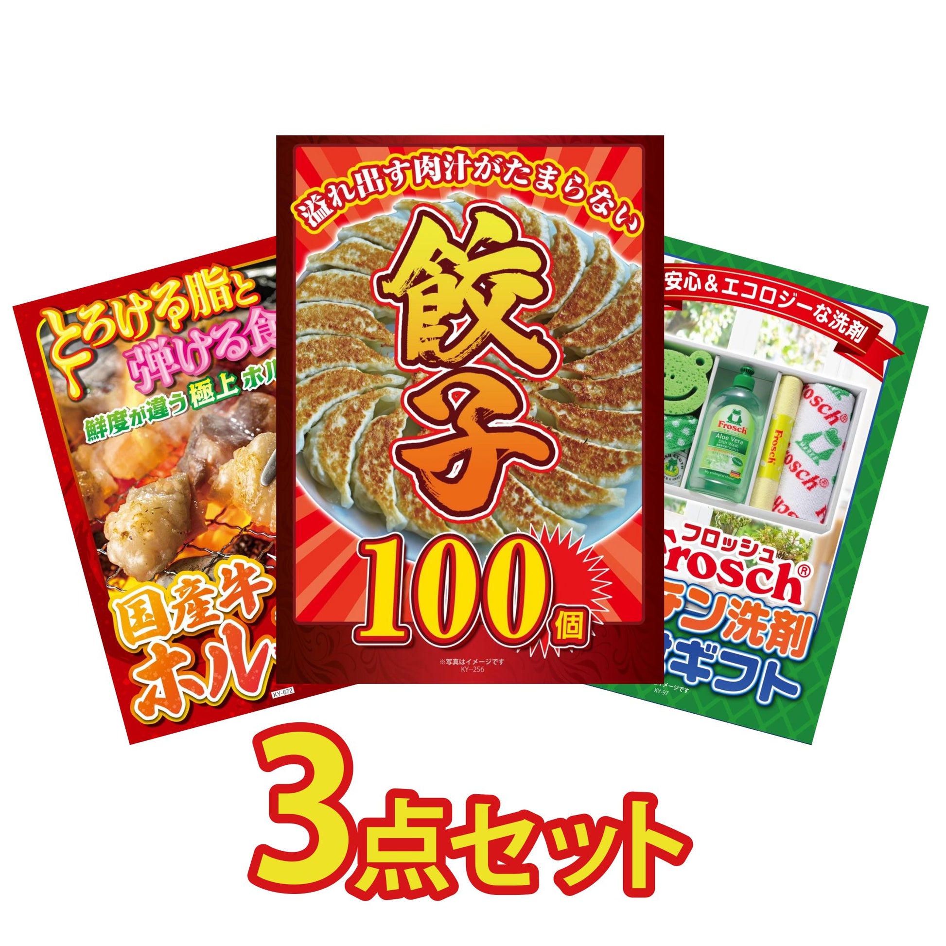 餃子100個(10個入×10) 3点セット(KY-256)