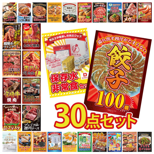 餃子100個(10個入×10) 30点セット