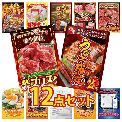 国産 うなぎ蒲焼(120g×2) 12点セット(KY-305)
