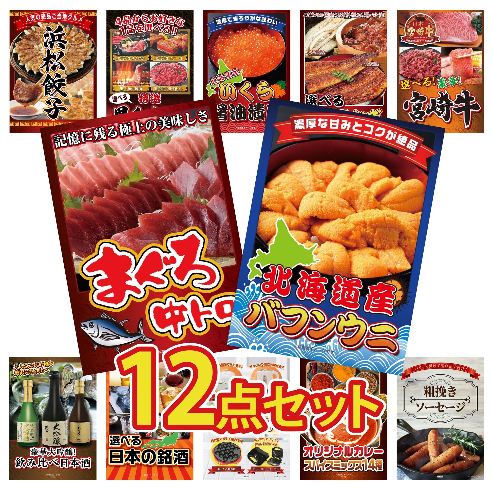 北海道 塩水バフンウニ(100g) 12点セット(KY-317)