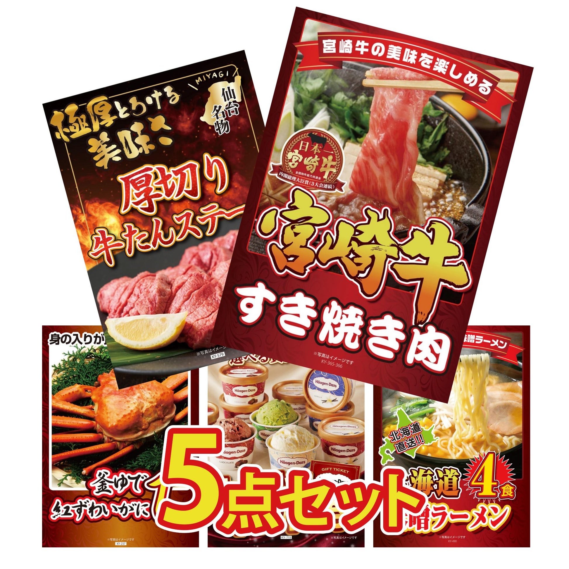 5点セット 宮崎牛 肉