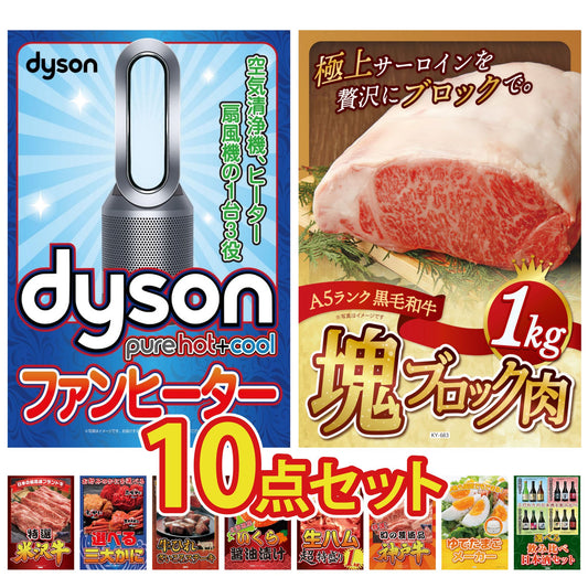 Dyson 空気清浄機 Pure Hot + Cool10点セット