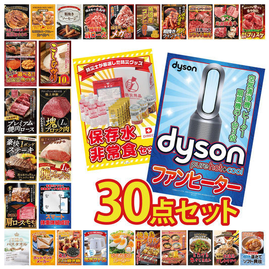 Dyson 空気清浄機 Pure Hot + Cool 30点セット