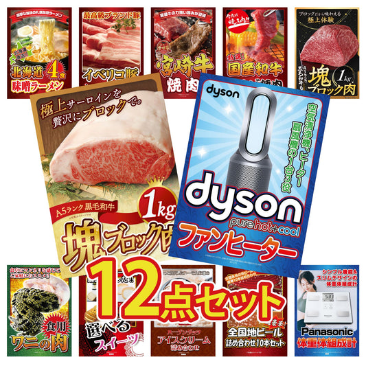 Dyson 空気清浄機 Pure Hot + Cool 12点セット(KY-463i1)