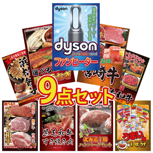 Dyson 空気清浄機 Pure Hot + Cool 9点セット(KY-463)