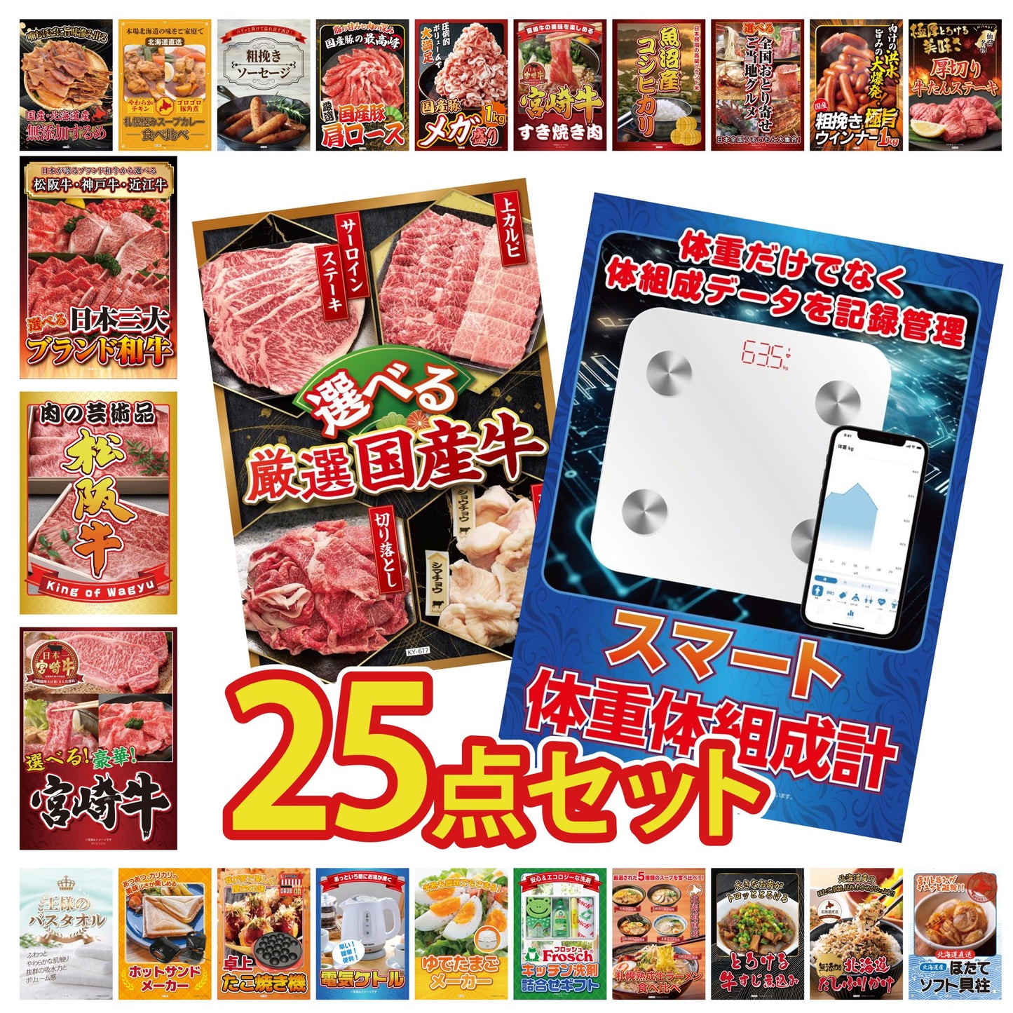 スマート体組成計 25点セット