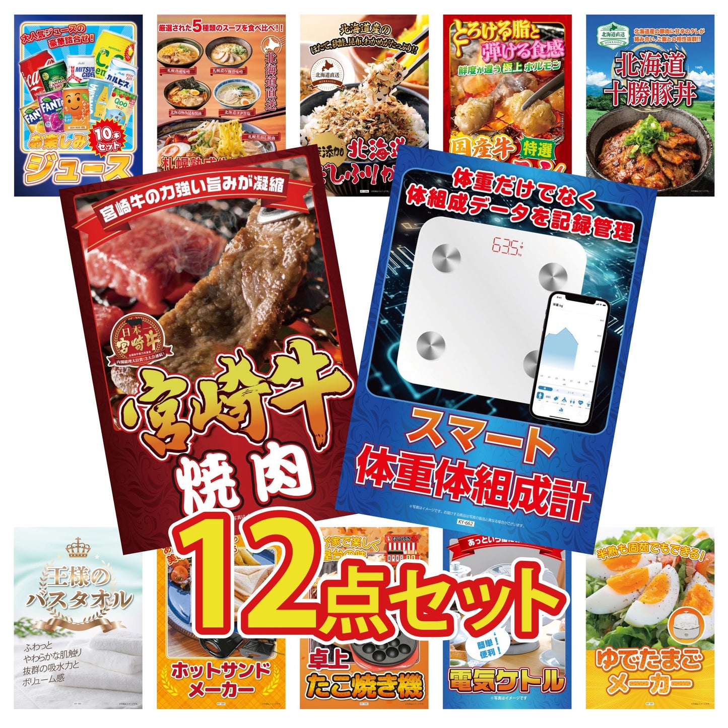 スマート体組成計 12点セット