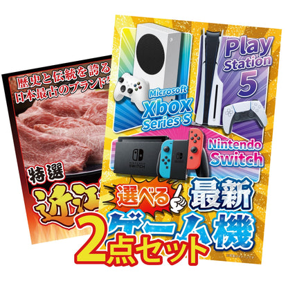 選べる最新ゲーム機が目玉の2点セット (KY-671t2)