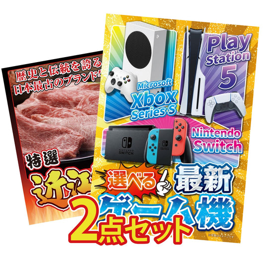 選べる最新ゲーム機が目玉の2点セット (KY-671t2)