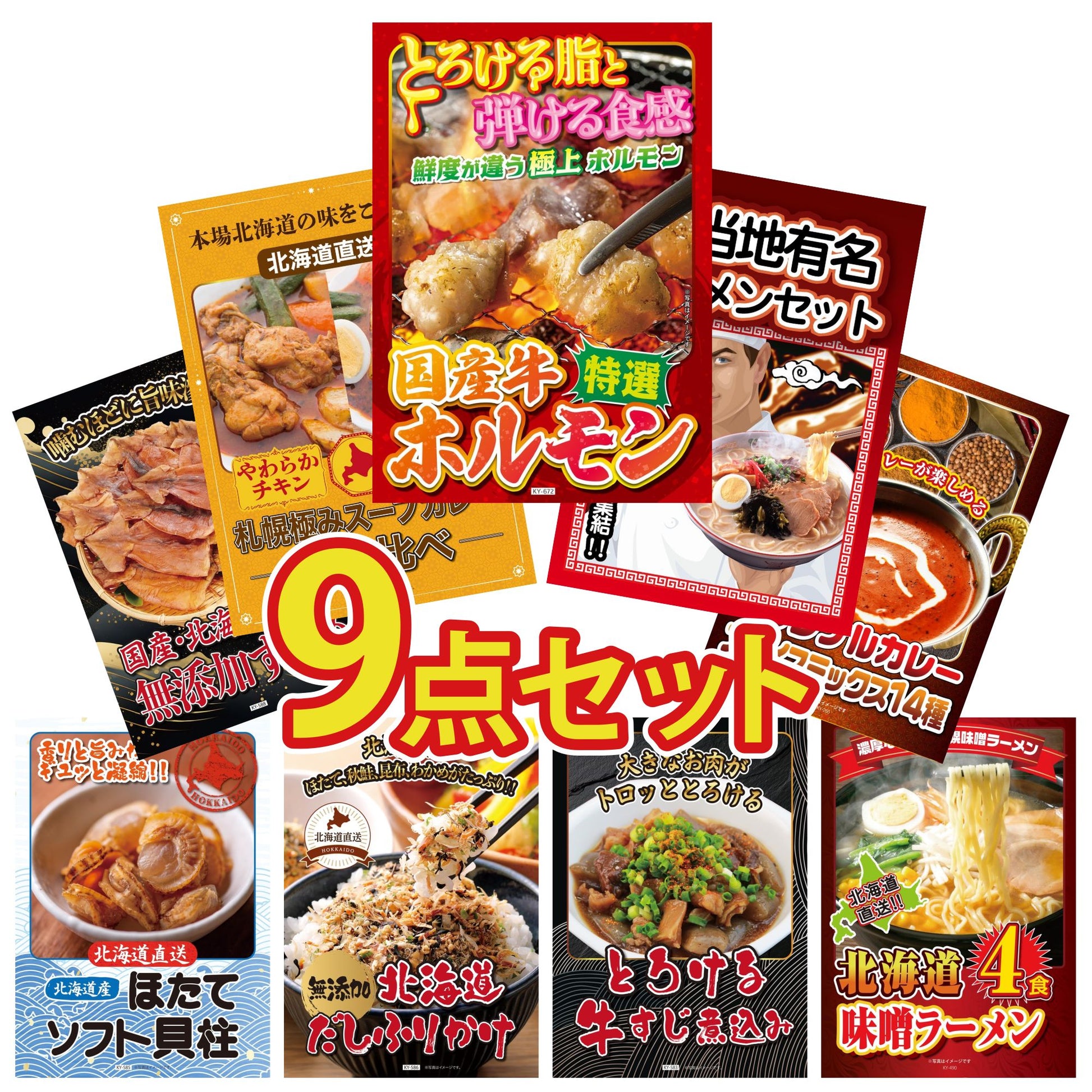 国産牛 特選ホルモン 9点セット