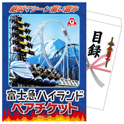 富士急ハイランドペアチケット