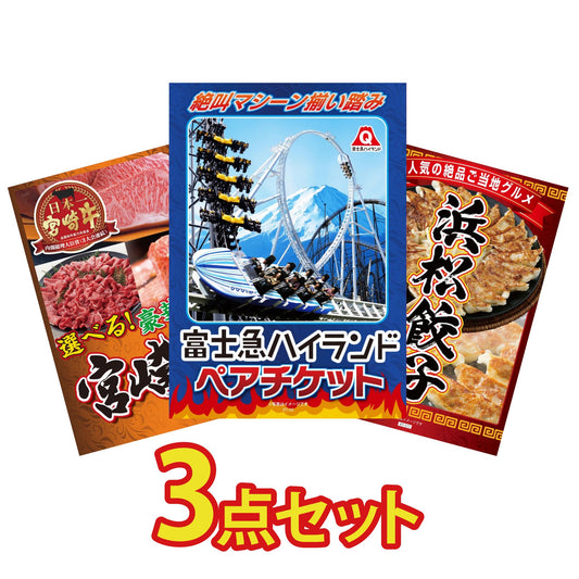 富士急ハイランドペアチケット 3点セット(KY-68)