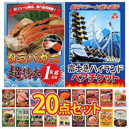 富士急ハイランドペアチケット 20点セット(KY-68)