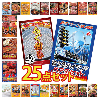 富士急ハイランドペアチケット 25点セット