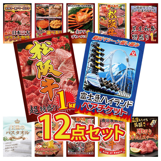 富士急ハイランドペアチケット 12点セット(KY-68)