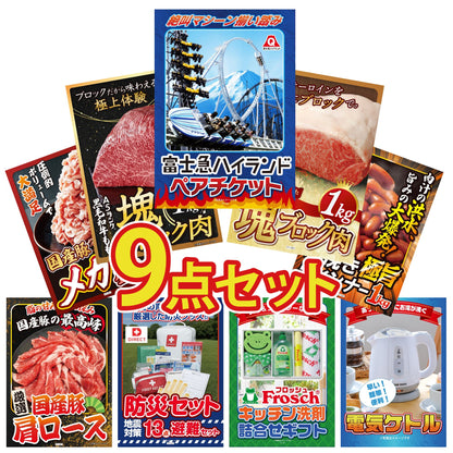 富士急ハイランドペアチケット 9点セット(KY-68)