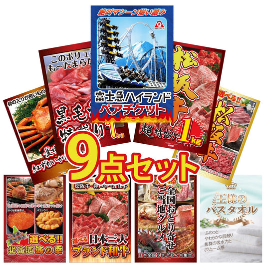 富士急ハイランドペアチケット 9点セット(KY-68)