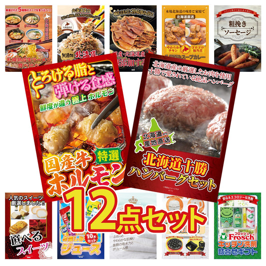 北海道十勝ハンバーグセット 池田町ハンバーグ(100g×5個)12点セット