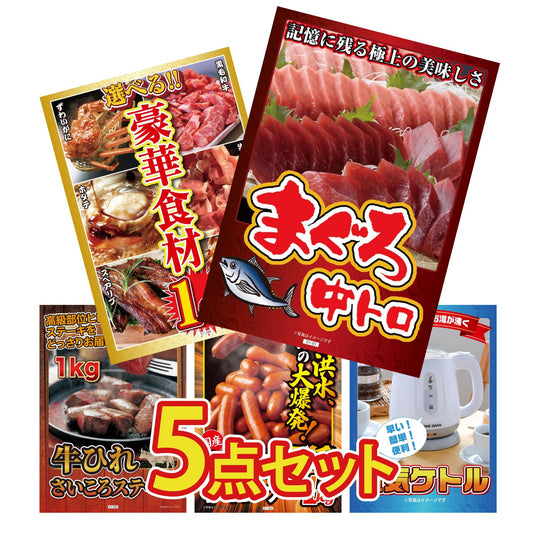 マグロ中トロ(NS1664T)5点セット