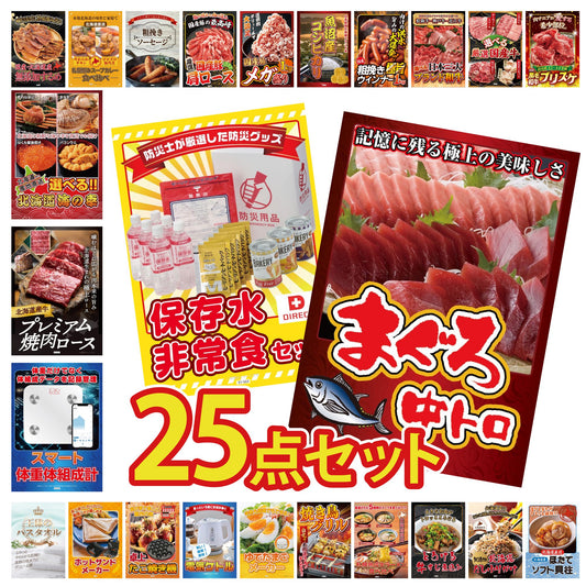 マグロ中トロ(NS1664T) 25点セット