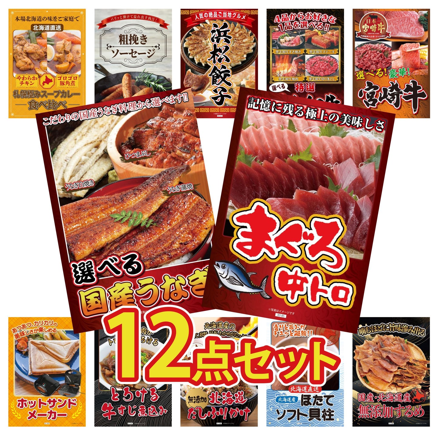 マグロ中トロ(NS1664T) 12点セット