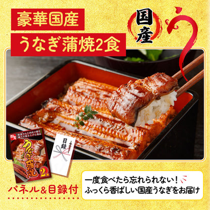 国産 うなぎ蒲焼(120g×2) 10点セット(KY-305)