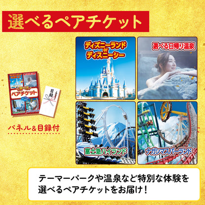 選べるテーマパークペアチケット5点セット