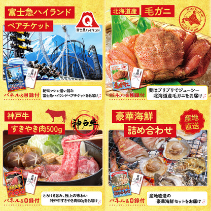 全国共通クルーズペアチケット ランチクルーズゴールド 25点セット(KY-82)