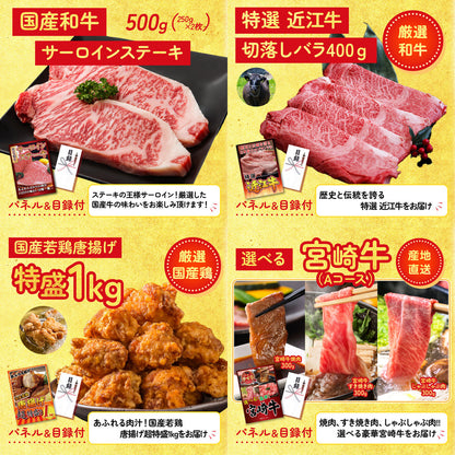 黒毛和牛サーロイン 塊ブロック肉 1kg 25点セット