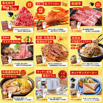 選べるテーマパークペアチケットが目玉の20点セット (KY-651f2)