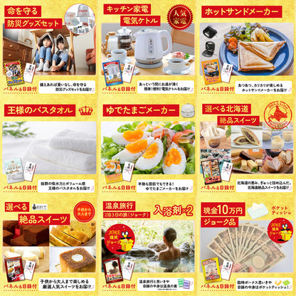 選べるテーマパークペアチケットが目玉の15点セット (KY-651e5)