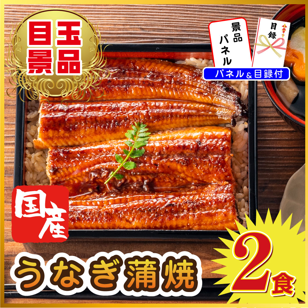 国産うなぎの蒲焼き2食が目玉！紅ズワイガニ、和牛など5点セット